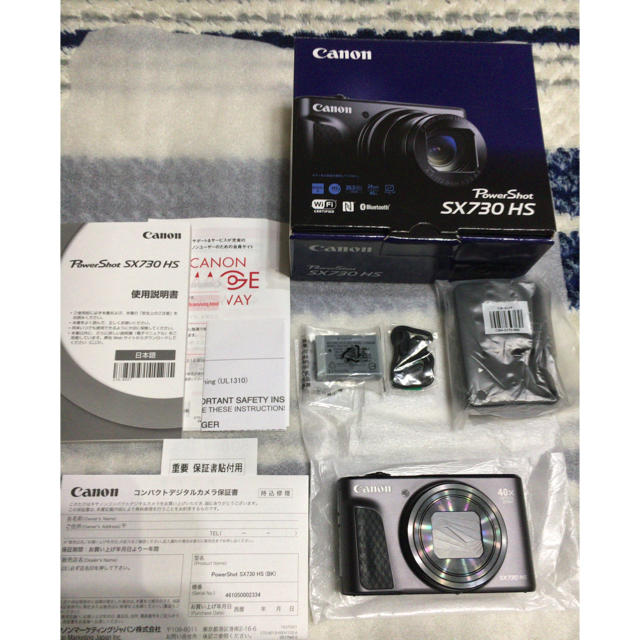 Canon コンパクトデジタルカメラPowerShotPSSX730HS(BK)