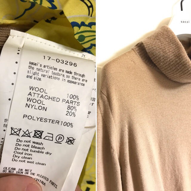 sacai(サカイ)の専用ページです。 レディースのトップス(ニット/セーター)の商品写真