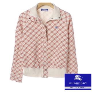 バーバリー(BURBERRY)の正規品 BURBERRYBLUELABELチェックアップブルゾン(ブルゾン)