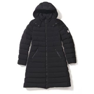 モンクレール(MONCLER)の超限定モンクレールBARNEYS10周年ストレッチ黒MOKAロングダウンコート1(ダウンコート)