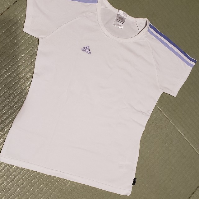 adidas(アディダス)のレディースTシャツL レディースのトップス(Tシャツ(半袖/袖なし))の商品写真