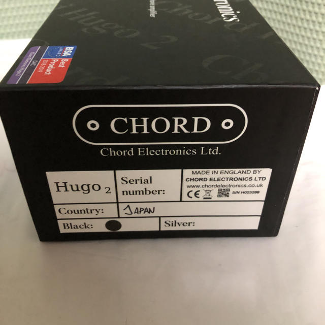 Chord Hugo 2 ブラック 国内正規品 新品未開封