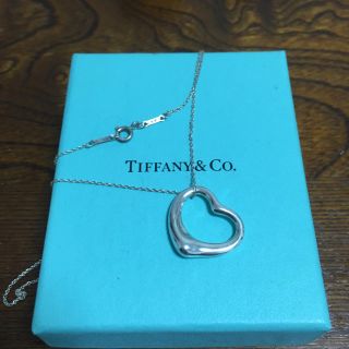 ティファニー(Tiffany & Co.)の凛々子様専用シルバー ネックレス オープンハート(ネックレス)