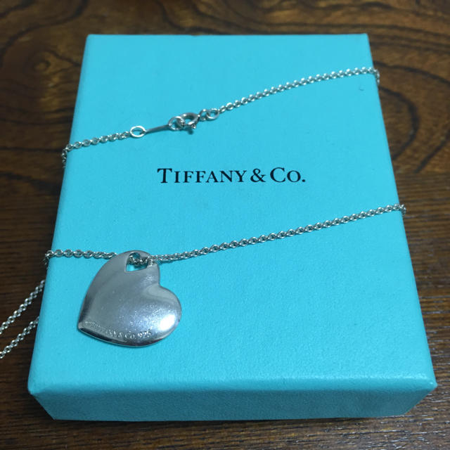 Tiffany & Co.(ティファニー)の初心者ですがよろしくお願いします様専用シルバー ネックレス ハート レディースのアクセサリー(ネックレス)の商品写真