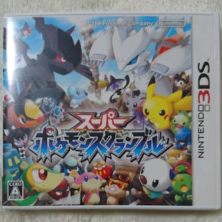 ニンテンドー3DS(ニンテンドー3DS)の美品 3DS スーパーポケモンスクランブル(携帯用ゲームソフト)