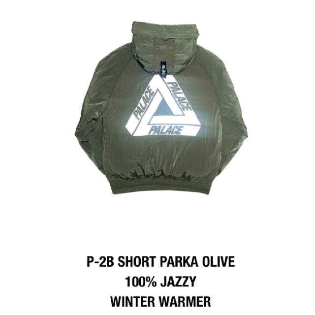 素晴らしい外見 P-2B Skatebords Palace - Supreme PARKA M オリーブ