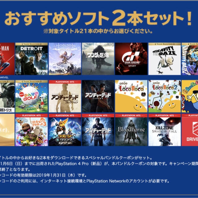 PlayStation4(プレイステーション4)のPS4 クーポン バンドル コード Playstation4  エンタメ/ホビーのゲームソフト/ゲーム機本体(家庭用ゲームソフト)の商品写真