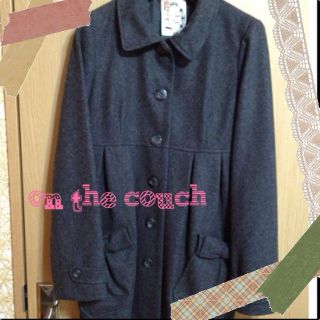 オンザカウチ(on the couch)のコクーンコート[送料込み](ロングコート)