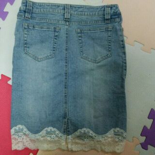 ウィルセレクション(WILLSELECTION)のストレッチデニムスカート‼春夏に‼(ひざ丈スカート)