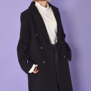 ダブルクローゼット(w closet)のwcloset エコウールダブルコート(チェスターコート)