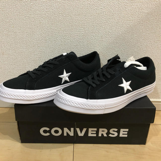 新品 コンバース CONVERSE ワンスター 黒 24.5cm ロンハーマン