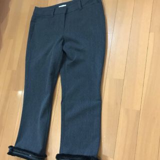 トゥービーシック(TO BE CHIC)の超美品  トゥービーシックパンツ42  大きいサイズ(クロップドパンツ)