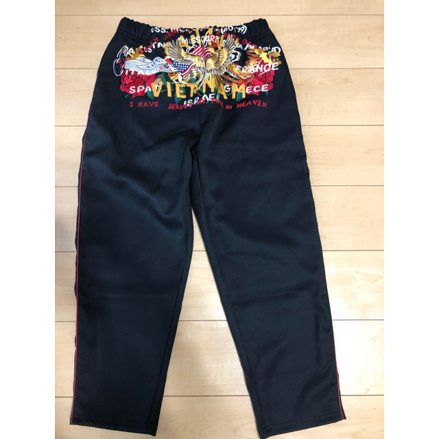 doublet / CHAOS EMBROIDERY TRACK PANTS