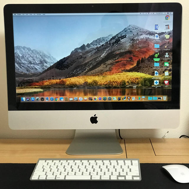 Mac (Apple)(マック)のimac Mid2010 21.5” High Sierra スマホ/家電/カメラのPC/タブレット(デスクトップ型PC)の商品写真