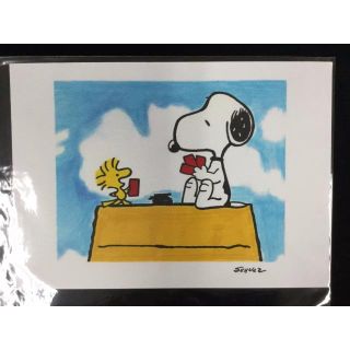 【模写】シュルツ スヌーピー 絵画 ドローイング マジック画 113379