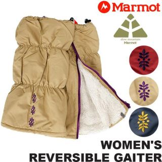 マーモット(MARMOT)のマーモット 四角友里コラボ レッグウォーマー レッグゲイター(登山用品)