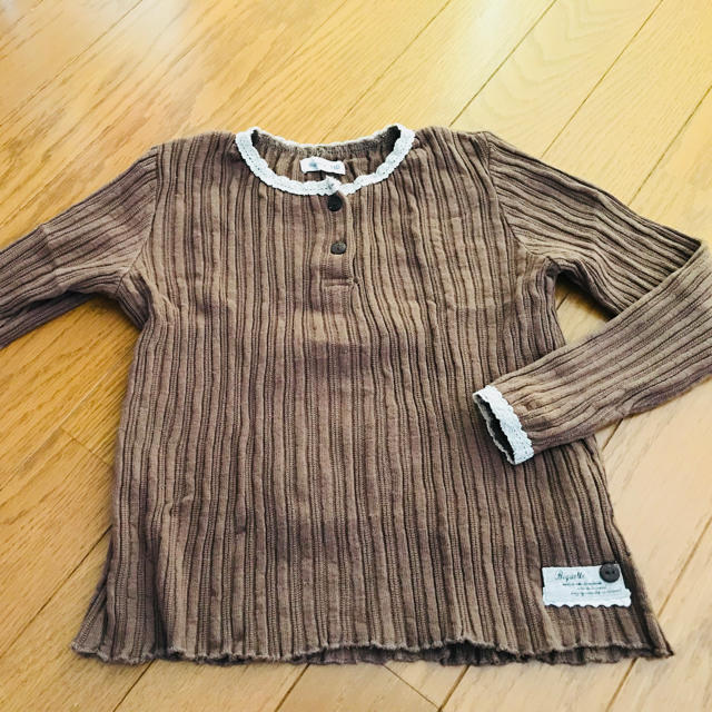 Biquette(ビケット)の送料込み Biquette カットソー 110 キッズ/ベビー/マタニティのキッズ服女の子用(90cm~)(Tシャツ/カットソー)の商品写真