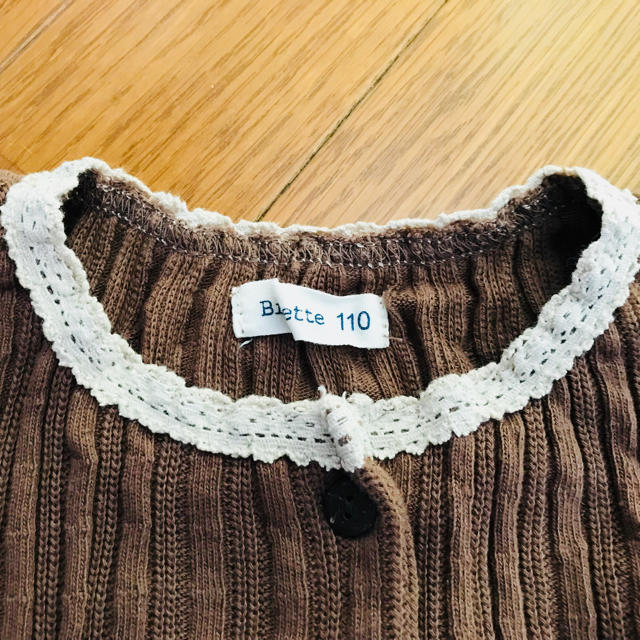 Biquette(ビケット)の送料込み Biquette カットソー 110 キッズ/ベビー/マタニティのキッズ服女の子用(90cm~)(Tシャツ/カットソー)の商品写真