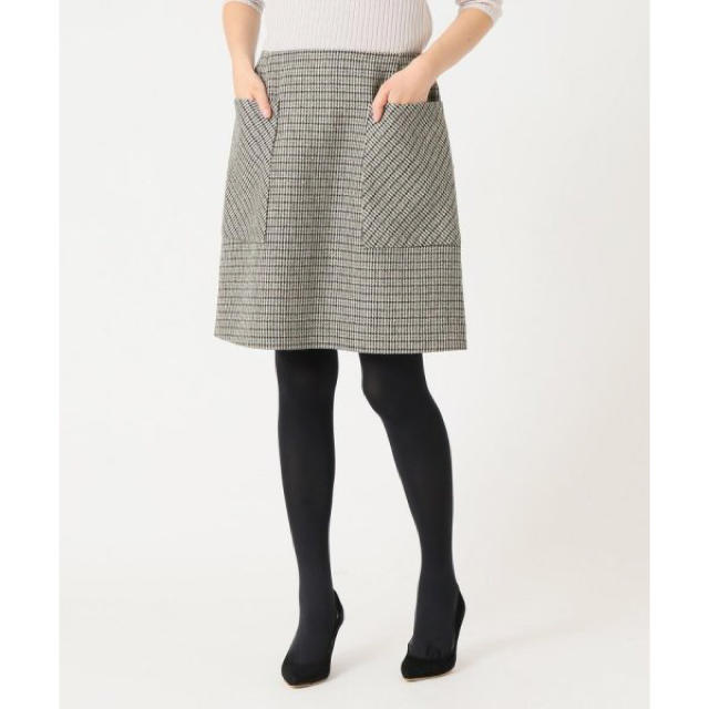 IENA(イエナ)の2018AW IENA チェック台形スカート レディースのスカート(ひざ丈スカート)の商品写真