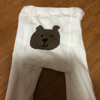 ギャップ(GAP)のぱむさん専用 GAP 白色タイツ クマさん(靴下/タイツ)