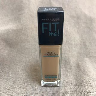 メイベリン(MAYBELLINE)の【中古品】メイベリン フィットミー リキッドファンデーション 128(ファンデーション)