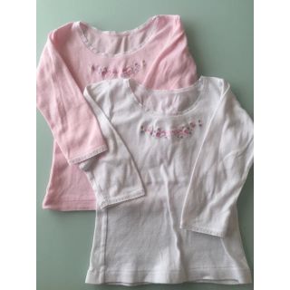 マザウェイズ(motherways)の長袖 肌着 110 マザウェイズ ピンク 女の子(下着)