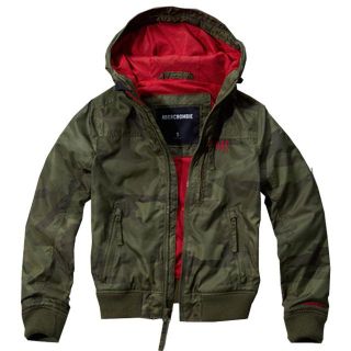 アバクロンビーアンドフィッチ(Abercrombie&Fitch)の♪新品♪ アバクロ  Men's  ミリタリージャケット（Sサイズ）(ミリタリージャケット)