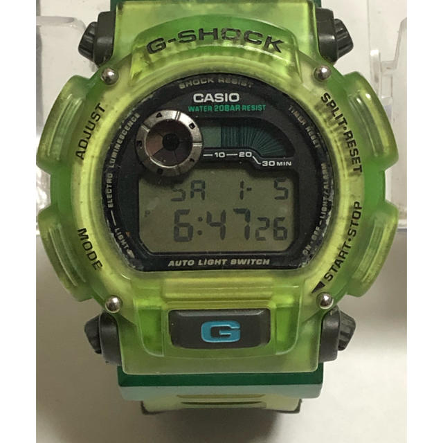 カシオ　G-SHOCK　DW-9000　スケルトン　腕時計　20気圧防水　メンズ