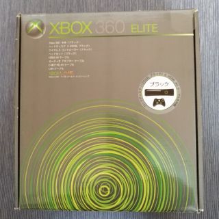 エックスボックス360(Xbox360)のXBOX360 ELITE　本体（付属品に欠品あり）(家庭用ゲーム機本体)