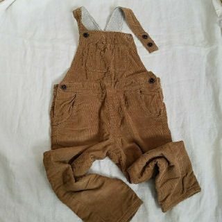 ザラキッズ(ZARA KIDS)のZARA　コーデュロイサロペット　98(パンツ/スパッツ)