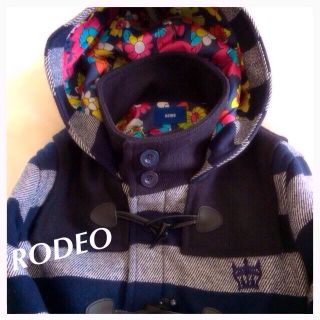 ロデオクラウンズ(RODEO CROWNS)のRODEOボーダーダッフル♡(ダッフルコート)