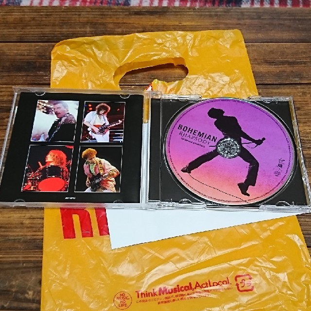 クイーン ボヘミアンラプソディー サントラ エンタメ/ホビーのCD(映画音楽)の商品写真