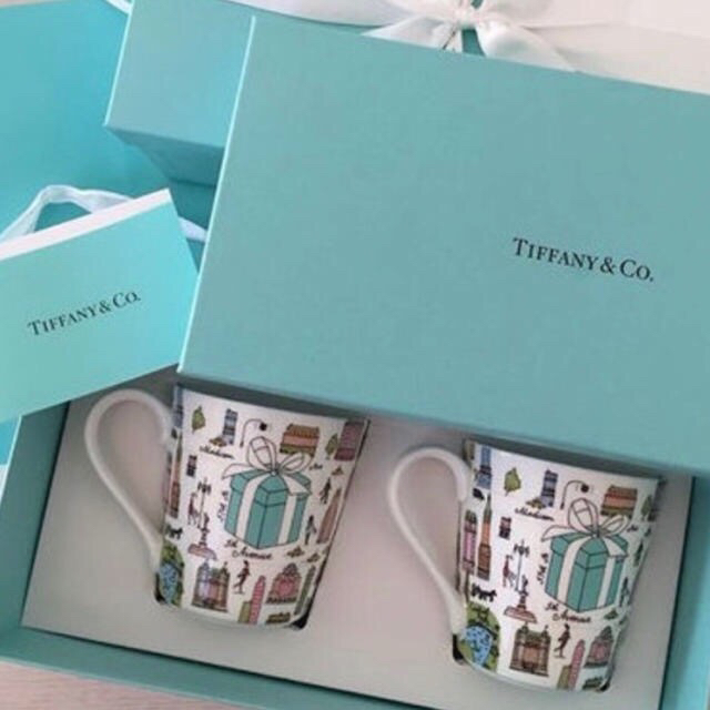 Tiffany & Co.(ティファニー)のわんからー様専用 Tiffany ＆ Co. マグカップ キッズ/ベビー/マタニティの授乳/お食事用品(マグカップ)の商品写真