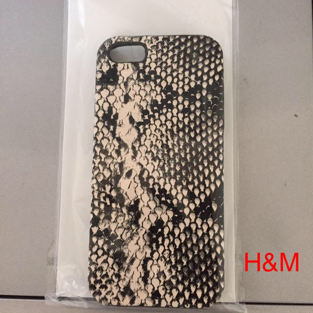 H&M(エイチアンドエム)のH&M♡iPhone5ケース パイソン スマホ/家電/カメラのスマホアクセサリー(モバイルケース/カバー)の商品写真