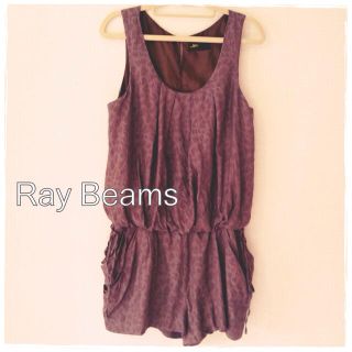 ビームス(BEAMS)のRay Beams♡上品レオパードサロペ(サロペット/オーバーオール)