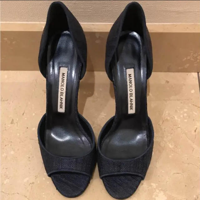 ほぼ新品 マノロブラニク パンプス MANOLO BLAHNIK レディース 靴