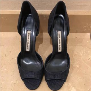 マノロブラニク(MANOLO BLAHNIK)のほぼ新品 マノロブラニク パンプス MANOLO BLAHNIK(ハイヒール/パンプス)