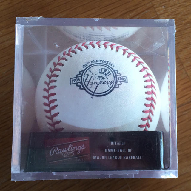 Rawlings - MLB ヤンキース100周年記念ボールの通販 by Rocky_HI shop 