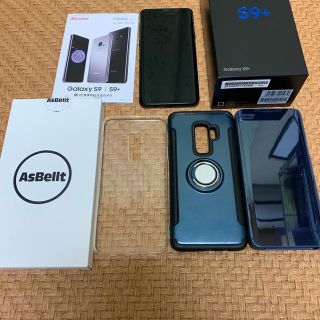 ギャラクシー(galaxxxy)のSamsung  GALAXY s9+ （sc-03k） 美品 おまけ多数 (スマートフォン本体)