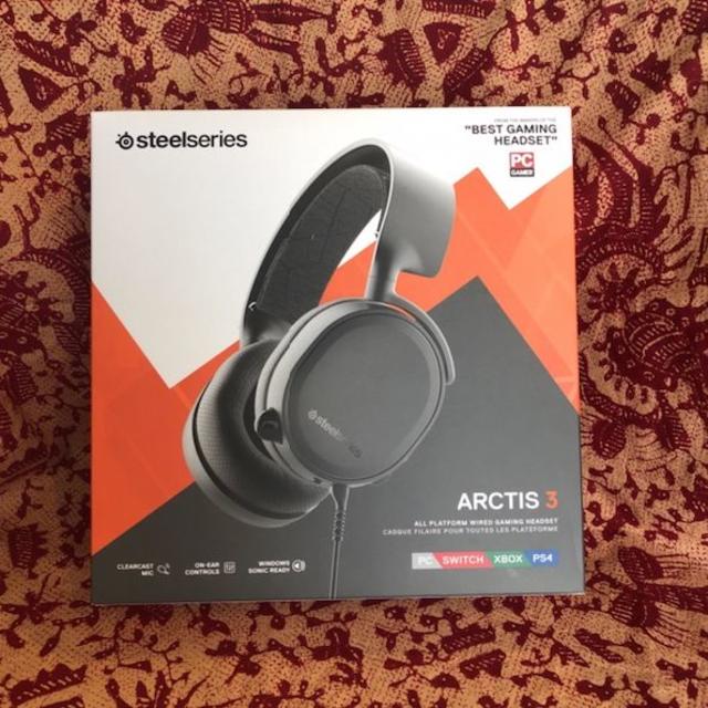 【未使用】SteelSeries Arctis 3 Black 2019