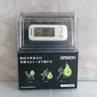 オムロン(OMRON)のオムロン(OMRON) 活動量計 カロリスキャン ホワイト HJA-400-W(ウォーキング)