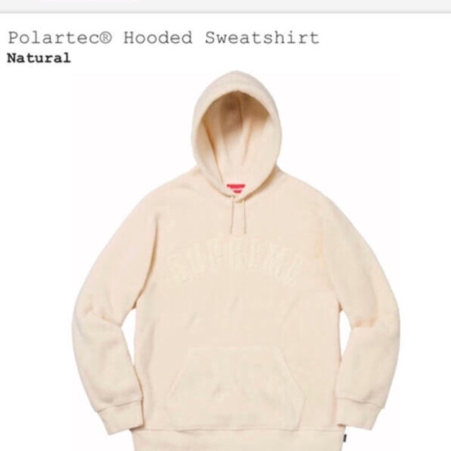 Supreme Polartec Hooded Sweatshirtパーカー