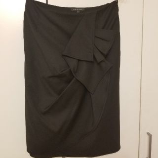 エポカ(EPOCA)のEPOCA ブラックスカート(ひざ丈スカート)
