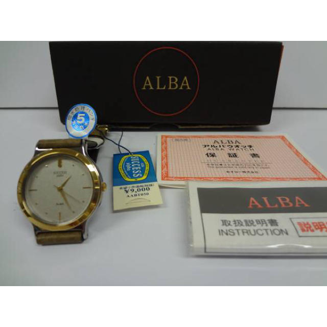 SEIKO(セイコー)の 新品☆セイコー　ウォッチ　腕時計　/ALBA サクセス　アルファＡＡＢＴ０５０ メンズの時計(腕時計(アナログ))の商品写真