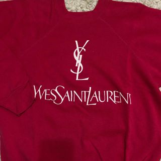 激レアヴィンテージ　ysl イヴ・サンローラン　ブリーチ　トレーナー　スウェット