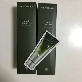 ネイチャーリパブリック(NATURE REPUBLIC)の新品 ネイチャーリパブリック スネイル スキンブースター エマルジョン(化粧水/ローション)