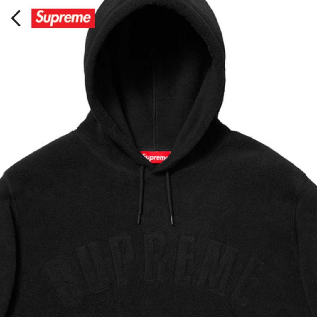 Supreme(シュプリーム)のsupreme Polartec® Hooded Sweatshirt アーチ メンズのトップス(パーカー)の商品写真