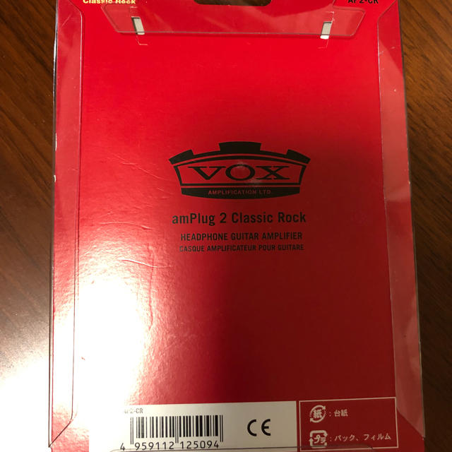 VOX(ヴォックス)の【未使用】VOX ヘッドフォンアンプ/ギター 楽器のギター(ギターアンプ)の商品写真