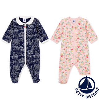 プチバトー(PETIT BATEAU)の【さくら様専用】6m 6m (ロンパース)