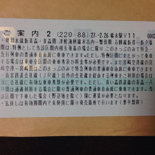 青春18切符(残り”1回”分) その他のその他(その他)の商品写真